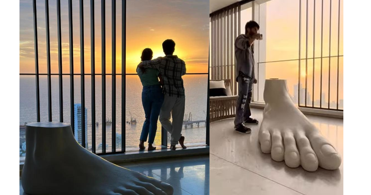 Shahid Kapoor-MIra Rajput share a cozy picture; Netizens troll them over a giant coffee table